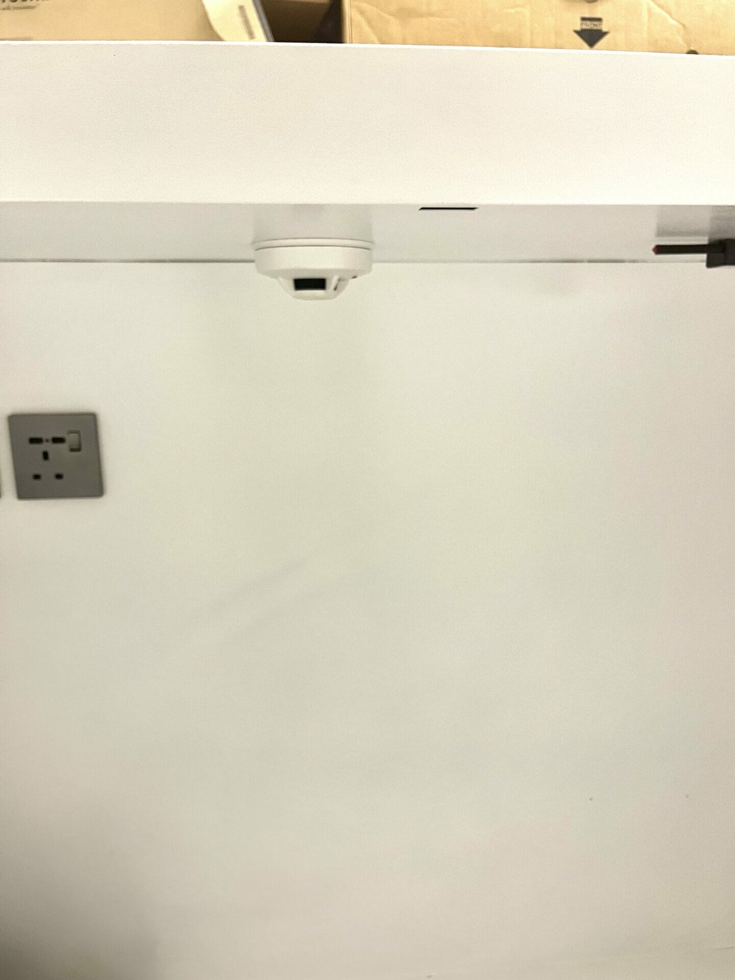 e-RIDES Fire Resistant charging cabinet fire alram