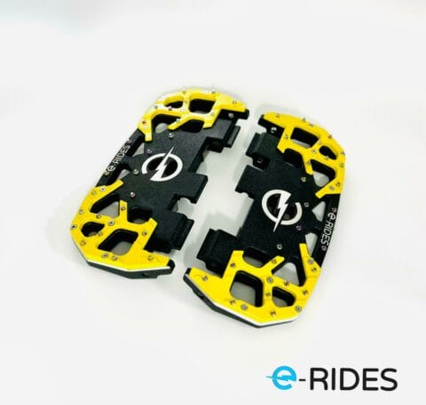 e-RIDES Veteran Sherman L, LYNX, ORYX and Patton S Electric Unicycle Pedals - NOIR BIGGIE