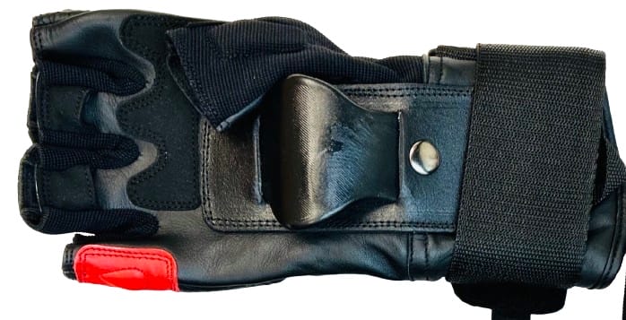 E Rides Max P1 Mk2 Half Finger Riding Gloves Palm View available in Japan