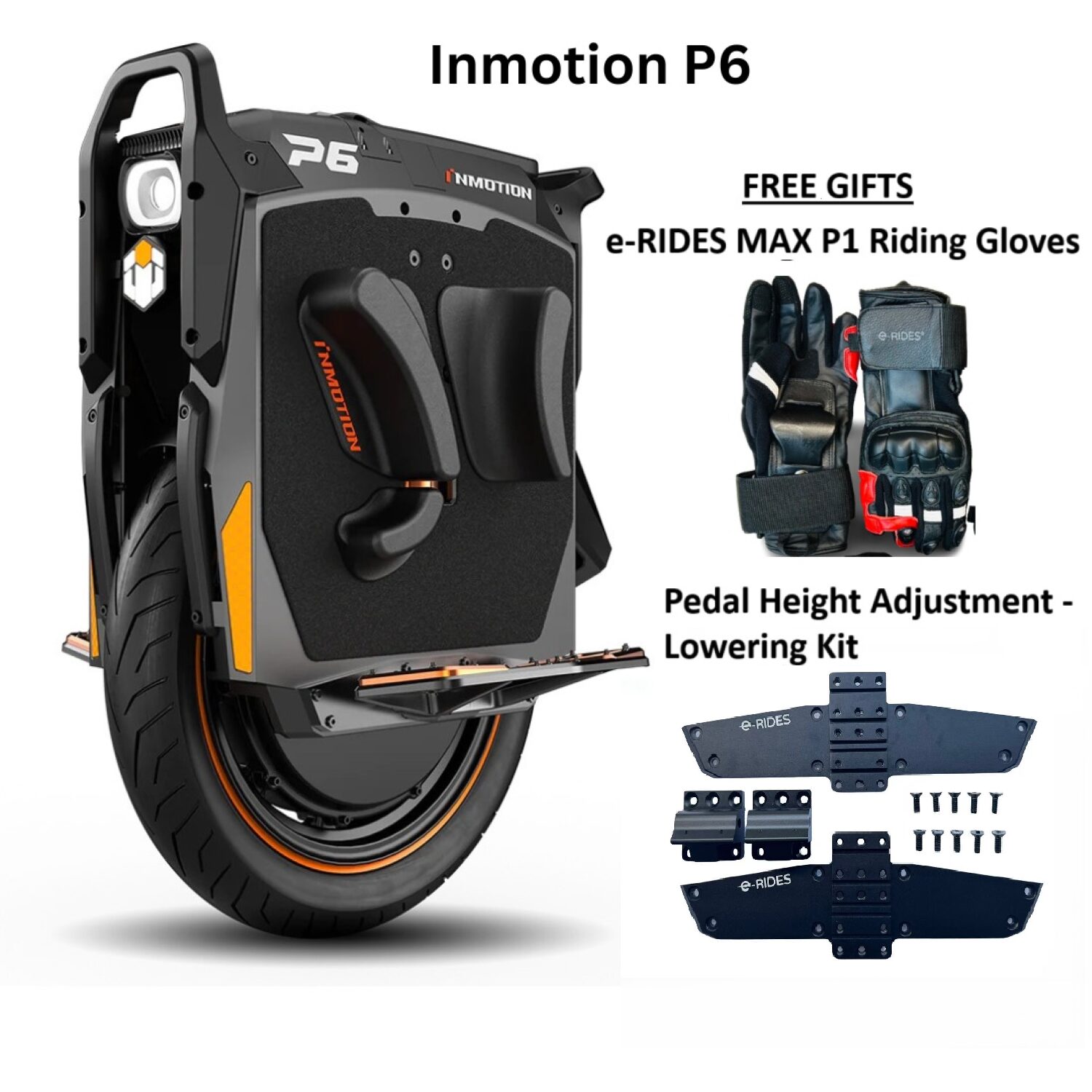Inmotion P6 Electric Unicycle Euc With E Rides Free Gifts