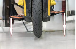 E Rides Inmotion P6 Pedal Height Kit 1